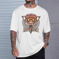 Tigar Muay Thai MMA Vintage Kickboxing Training T-Shirt Gifts for Him