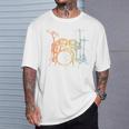 Vintage Drummer Drum Kit T-Shirt Gifts for Him Vintage Drummer Drum Kit T-Shirt Gifts for Him