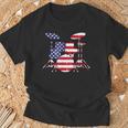 American Flag Drum Kit Patriotic US Drum Art T-Shirt Gifts for Old Men American Flag Drum Kit Patriotic US Drum Art T-Shirt Gifts for Old Men