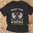 The Art Of 8 Limbs Sak Yant Tiger Muay Thai T-Shirt Gifts for Old Men The Art Of 8 Limbs Sak Yant Tiger Muay Thai T-Shirt Gifts for Old Men