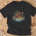 Bigfoot Kayak Paddling Lake Canoe Bigfoot Sasquatch Kayaking T-Shirt Gifts for Old Men Bigfoot Kayak Paddling Lake Canoe Bigfoot Sasquatch Kayaking T-Shirt Gifts for Old Men
