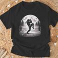 Bigfoot Muay Thai Boxer Martial Arts Sasquatch T-Shirt Gifts for Old Men