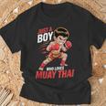 Boys Muay Thai T-Shirt Gifts for Old Men