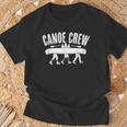 Canoe Crew Canoeing T-Shirt Gifts for Old Men