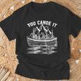 Canoeing Canoe T-Shirt Gifts for Old Men