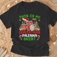This Is My Christmas Pajama Shirt Drum Kit Christmas T-Shirt Gifts for Old Men
