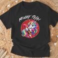 Cute Thai Boxing And Muay Thai Unicorn T-Shirt Gifts for Old Men