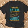 Drummer Drummer Drum Kit T-Shirt Gifts for Old Men Drummer Drummer Drum Kit T-Shirt Gifts for Old Men