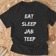 Eat Sleep Jab Teep Rep Muay Thai T-Shirt Gifts for Old Men Eat Sleep Jab Teep Rep Muay Thai T-Shirt Gifts for Old Men