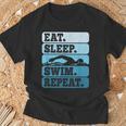 Eat Sleep Swim Vintage Swimming Lover Swimmer Men Women T-Shirt Gifts for Old Men Eat Sleep Swim Vintage Swimming Lover Swimmer Men Women T-Shirt Gifts for Old Men
