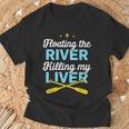 Floating The River Killing My Liver Canoe Kayak Trip T-Shirt Gifts for Old Men
