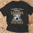 Grandpa Drummer Father's Day Drum Kit T-Shirt Gifts for Old Men Grandpa Drummer Father's Day Drum Kit T-Shirt Gifts for Old Men