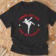 I Know I Hit Like A Girl Try To Keep Up Muay Thai Boxing T-Shirt Gifts for Old Men