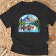 Lake Canoeing Canoe T-Shirt Gifts for Old Men Lake Canoeing Canoe T-Shirt Gifts for Old Men