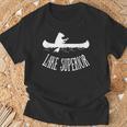 Lake Superior Bear Canoe Upper Peninsula For Yooper T-Shirt Gifts for Old Men Lake Superior Bear Canoe Upper Peninsula For Yooper T-Shirt Gifts for Old Men