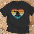 I Love Canoeing Water Sports Canoe Tour Paddling Canadian T-Shirt Gifts for Old Men