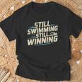 Masters Swimmer Still Swimming Competing Winning Adult T-Shirt Gifts for Old Men Masters Swimmer Still Swimming Competing Winning Adult T-Shirt Gifts for Old Men