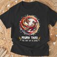 MMA Thai Boxing Art Of Eight Limbs Combat Muay Thai T-Shirt Gifts for Old Men