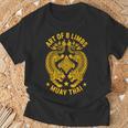 Muay Thai Art Of 8 Limbs Thai Boxing T-Shirt Gifts for Old Men