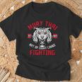 Muay Thai Art Of Eight Limbs Thai Boxing Mixed Martial Art T-Shirt Gifts for Old Men