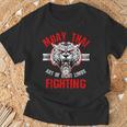 Muay Thai Art Of Eight Limbs Sak Yant Thai Boxing MMA Arts T-Shirt Gifts for Old Men