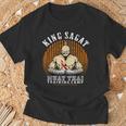 Muay Thai Boxing Training Gym Sagat Training Camp T-Shirt Gifts for Old Men