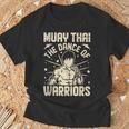 Muay Thai The Dance Of Warriors Muay Thai T-Shirt Gifts for Old Men Muay Thai The Dance Of Warriors Muay Thai T-Shirt Gifts for Old Men