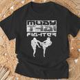 Muay Thai Fighter Boxing Martial Arts T-Shirt Gifts for Old Men Muay Thai Fighter Boxing Martial Arts T-Shirt Gifts for Old Men