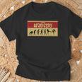 Muay Thai Fighter Evolution MMA T-Shirt Gifts for Old Men