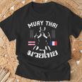 Muay Thai France French Flag Martial Arts Thai Boxing Coach T-Shirt Gifts for Old Men Muay Thai France French Flag Martial Arts Thai Boxing Coach T-Shirt Gifts for Old Men