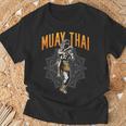 Muay Thai Hobby Martial Arts Fighter Boxing T-Shirt Gifts for Old Men Muay Thai Hobby Martial Arts Fighter Boxing T-Shirt Gifts for Old Men