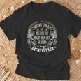 Muay Thai Because You Run Might Out Of Ammo Thai Boxing T-Shirt Gifts for Old Men