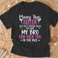 Muay Thai Sister Definition Muay Thai Sis T-Shirt Gifts for Old Men Muay Thai Sister Definition Muay Thai Sis T-Shirt Gifts for Old Men