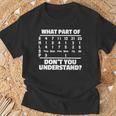 What Is Part Of Don't You Understand Swimming Swimmer Swimming T-Shirt Gifts for Old Men What Is Part Of Don't You Understand Swimming Swimmer Swimming T-Shirt Gifts for Old Men