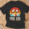 Pool Guy Swimming Attendant Attendants Rescuer T-Shirt Gifts for Old Men