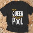 Queen Of The Pool Swimmers Swimming Swimmer T-Shirt Gifts for Old Men