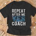 Repeat Yes Swim Coaching Swimming Coaches T-Shirt Gifts for Old Men Repeat Yes Swim Coaching Swimming Coaches T-Shirt Gifts for Old Men