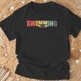 Retro Swimming Vintage Swimming Swimmer T-Shirt Gifts for Old Men Retro Swimming Vintage Swimming Swimmer T-Shirt Gifts for Old Men