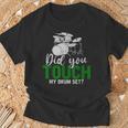 Rock Musical Instrument Band Drummer Drum Kit T-Shirt Gifts for Old Men Rock Musical Instrument Band Drummer Drum Kit T-Shirt Gifts for Old Men