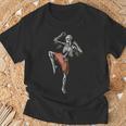 Skeleton Muay Thai Boxing Karate Kickboxing Martial Arts T-Shirt Gifts for Old Men Skeleton Muay Thai Boxing Karate Kickboxing Martial Arts T-Shirt Gifts for Old Men
