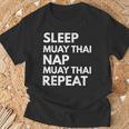 Sleep Nap Muay Thai Repeat Lover Martial Arts T-Shirt Gifts for Old Men Sleep Nap Muay Thai Repeat Lover Martial Arts T-Shirt Gifts for Old Men