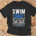 Swim Dad Definition Dad Of A Swimmer Father Swimming Dad T-Shirt Gifts for Old Men
