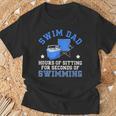 Swim Dad Of A Swimmer Dad Swim Father Swimming Dad T-Shirt Gifts for Old Men Swim Dad Of A Swimmer Dad Swim Father Swimming Dad T-Shirt Gifts for Old Men