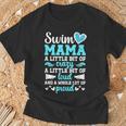 Swim Mama Proud Swimming Mom Of A Swimmer Mother Swim Mom T-Shirt Gifts for Old Men