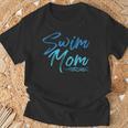 Swim Mom Swimming Cute T-Shirt Gifts for Old Men