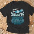 Swimmers Do More Kicks I For Swimming Lovers T-Shirt Gifts for Old Men