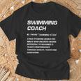 Swimming Coach Definition Swimming Instructor T-Shirt Gifts for Old Men Swimming Coach Definition Swimming Instructor T-Shirt Gifts for Old Men