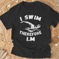 Swimming Competitive Freestyle Swim For Swimmer T-Shirt Gifts for Old Men