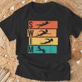 Swimming Swim T-Shirt Gifts for Old Men