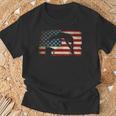 Swimming Swim Team Distressed American Flag USA Swimmer T-Shirt Gifts for Old Men Swimming Swim Team Distressed American Flag USA Swimmer T-Shirt Gifts for Old Men